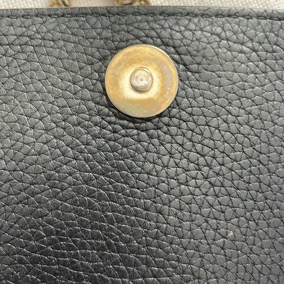 Gucci Soho Cellarius Medium Shoulder Bag, Black with Gold Chain - Picture 11 of 16